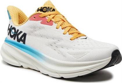 Hoka Clifton 9 Γυναικεία Αθλητικά Παπούτσια Running Λευκά