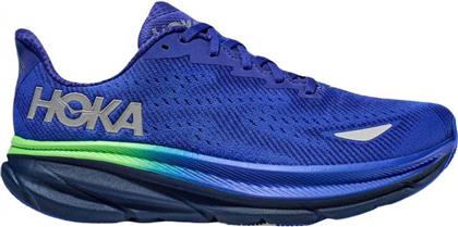 Hoka Clifton 9 Gtx Ανδρικά Αθλητικά Παπούτσια Running Μπλε Αδιάβροχα με Μεμβράνη Gore-Tex από το MybrandShoes