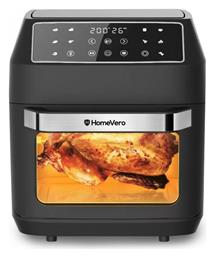 HomeVero HV-AF12.2XL Air Fryer 12lt Μαύρο