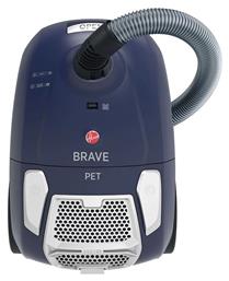 Hoover Brave BV60PET 011 Ηλεκτρική Σκούπα 700W με Σακούλα 2.3lt Μπλε