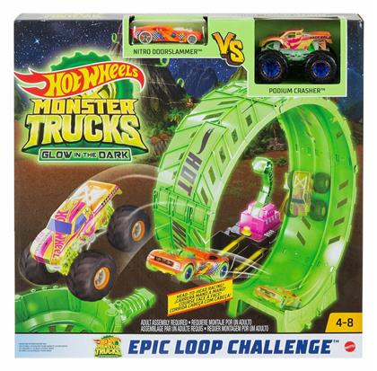 Hot Wheels Πίστα Glow-In-Τhe-Dark για 4+ Ετών από το Designdrops