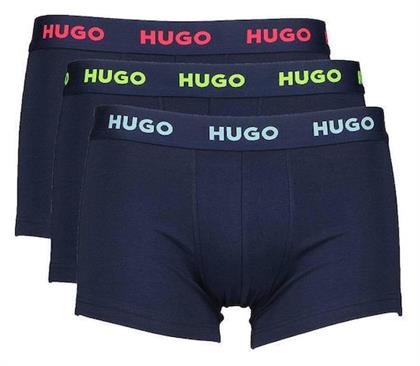 Hugo Boss Ανδρικά Μποξεράκια Σκούρο Μπλε 3Pack