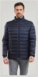 Hugo Boss Ανδρικό Χειμωνιάτικο Μπουφάν Puffer Navy Μπλε