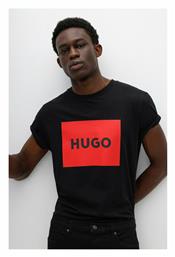 Hugo Boss Ανδρικό T-shirt Μαύρο με Λογότυπο από το Clodist