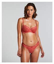 Hunkemöller Γυναικείο Brazil με Δαντέλα Mineral Red