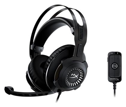 HyperX Cloud Revolver + 7.1 card Over Ear Gaming Headset με σύνδεση 3.5mm / USB από το e-shop