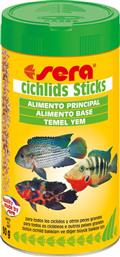 ΕΙΔΙΚΗ ΤΡΟΦΗ ΚΙΧΛΙΔΩΝ - ΜΕΓΑΛΩΝ ΨΑΡΙΩΝ SERA CICHLID ΣΕ STICKS (1000ML)