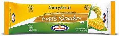 Ήλιος Spaghetti No6 από Καλαμπόκι & Ρύζι Χωρίς Γλουτένη 400gr