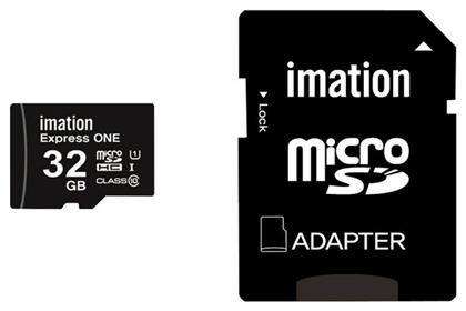 Imation Express One microSDHC 32GB Class 10 UHS-I με αντάπτορα