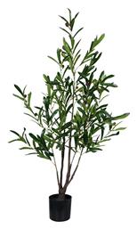 Inart Τεχνητό Φυτό σε Γλάστρα Ελιά Olive Tree Πράσινο 120cm