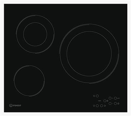 Indesit RI 360 C Κεραμική Εστία Αυτόνομη με Λειτουργία Κλειδώματος 58x51εκ.