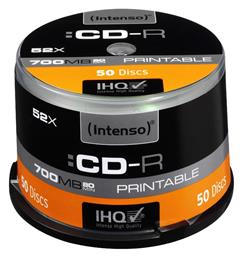 Intenso CD-R Printable 700MB 50τμχ