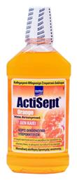 InterMed Actisept Mouthwash Orange Στοματικό Διάλυμα Καθημερινής Προστασίας 500ml