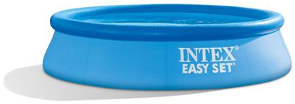 Intex Easy Set Στρογγυλή Πισίνα Φουσκωτή Μπλε