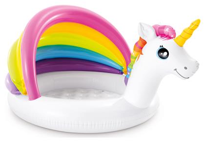 Intex Unicorn Παιδική Στρογγυλή Πισίνα Φουσκωτή