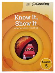 Into Reading Know It Show It Grade 5