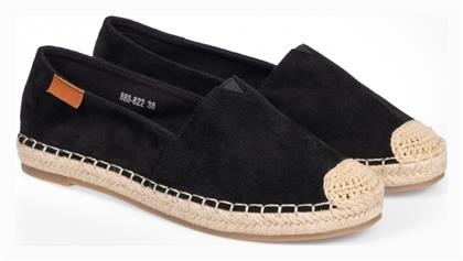 Issue Fashion Suede Γυναικείες Εσπαντρίγιες σε Μαύρο Χρώμα από το Issue Fashion