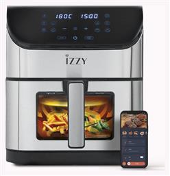 Izzy IZ-8229 Air Fryer με Wi-Fi 8lt Ασημί