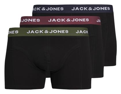 Jack & Jones Ανδρικά Μποξεράκια Μαύρα 3Pack από το Karakikes