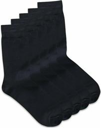 Jack & Jones Ανδρικές Μονόχρωμες Κάλτσες Navy Blazer 5Pack