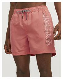 Jack & Jones Ανδρικό Μαγιό Σορτς Hot Coral από το Z-mall