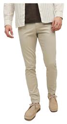 Jack & Jones Ανδρικό Παντελόνι Chino Ελαστικό σε Slim Εφαρμογή Oxford Tan