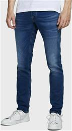 Jack & Jones Ανδρικό Παντελόνι Τζιν Ελαστικό σε Slim Εφαρμογή Μπλε από το Modivo