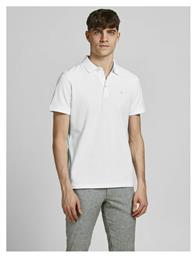 Jack & Jones Ανδρικό T-shirt Polo White / White από το Modivo