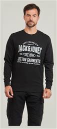 Jack & Jones Μπλούζα Μαύρη