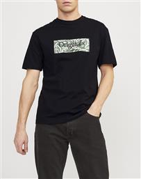 Jack & Jones Branding Ανδρικό T-shirt Κοντομάνικο Black