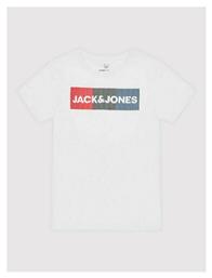 Jack & Jones Παιδικό T-shirt για Αγόρι Λευκό από το Modivo