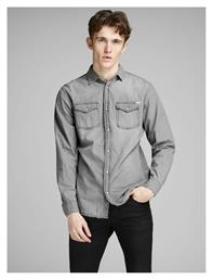 Jack & Jones Τζιν Πουκάμισο Light Grey