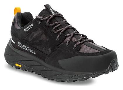 Jack Wolfskin Terraquest Ανδρικά Ορειβατικά Παπούτσια Αδιάβροχα Μαύρα