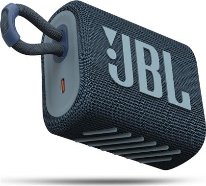 JBL Go 3 Ηχείο Bluetooth 4.2W με Διάρκεια Μπαταρίας έως 5 ώρες Μπλε