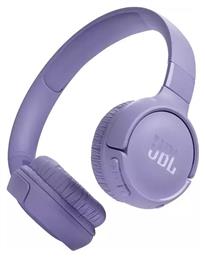 JBL Tune 520BT Ασύρματα Bluetooth On Ear Ακουστικά με 57 ώρες Λειτουργίας Μωβ JBLT520BTPUR