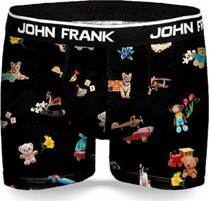 John Frank Ανδρικό Boxer σε Μαύρο χρώμα από το Closet22