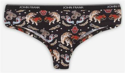 John Frank Βαμβακερό Γυναικείο Slip Tiger από το Closet22