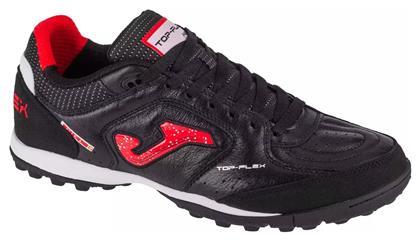 Joma Top Flex TF Χαμηλά Ποδοσφαιρικά Παπούτσια με Σχάρα Μαύρα