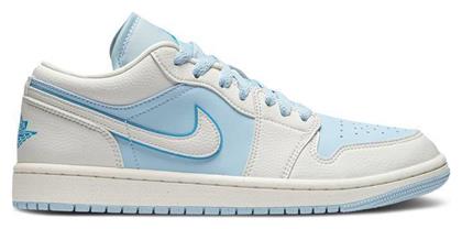 Jordan Air Jordan 1 Retro Low Γυναικεία Sneakers Sail / Dark Powder Blue / Ice Blue από το MybrandShoes