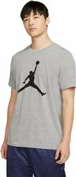 Jordan Jumpman Ανδρικό T-shirt Carbon Heather με Λογότυπο από το SportsFactory