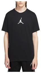 Jordan Jumpman Ανδρικό T-shirt Dri-Fit Μαύρο Μονόχρωμο