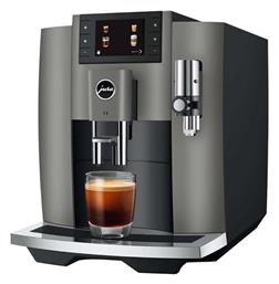 Jura E8 15583 Αυτόματη Μηχανή Espresso 1450W Πίεσης 15bar για Cappuccino με Μύλο Άλεσης Piano Black