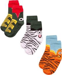 Κάλτσες παιδικές Animals 3 Τεμ.