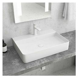 Karag LT2173 Επικαθήμενος Νιπτήρας Πορσελάνης 50x42cm White Matt από το Polihome