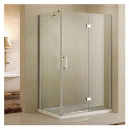 Karag Nano Σταθερό Πλαϊνό Ντουζιέρας 80x195cm Clear Glass 5206836001340