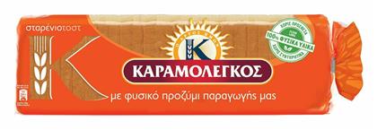 Καραμολέγκος Ψωμί Φόρμα Τοστ Σταρένιο 680gr