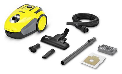 Karcher VC 2 Ηλεκτρική Σκούπα 700W με Σακούλα 2.8lt Κίτρινη από το e-shop