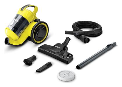 Karcher VC 3 Ηλεκτρική Σκούπα 700W με Κάδο 0.9lt Κίτρινη