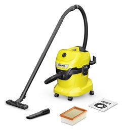 Karcher WD 4 2,2M 6M *EU Σκούπα Υγρών / Στερεών 1000W με Κάδο 20lt από το Elektrostore24