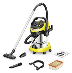 Karcher WD 6 P S V-30/6/22/T Σκούπα Υγρών / Στερεών 1300W με Κάδο 30lt από το Public